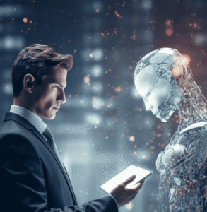 Human-centric AI HR strategy and global tech recruitment services by HR CHAMP.