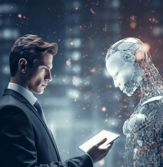 Human-centric AI HR strategy and global tech recruitment services by HR CHAMP.